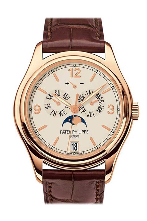 Patek Philippe Complications men’s watch in 18k rose gold, self 